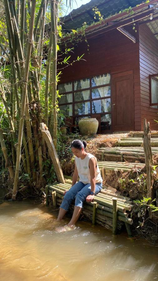 Brown House Chiangdao Hostel Chiang Dao Bagian luar foto